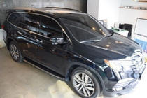 Honda Pilot 2015–2022 Originalni stranski pragovi (2 kosa, aluminij) fotografija 9
