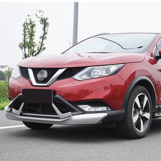 Sprednji in zadnji lip spojler V3 (plastika) Nissan Qashqai 2014–2021 fotografija 3