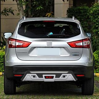 Sprednji in zadnji lip spojler V3 (plastika) Nissan Qashqai 2014–2021 fotografija 4