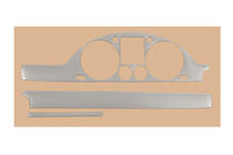 Volkswagen Passat B6 2006–2012 Obloge armaturne plošče (dodatek) Aluminij fotografija 2
