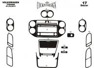 Volkswagen Tiguan 2007–2016 Obloge armaturne plošče (2011-2015) Aluminij fotografija 7