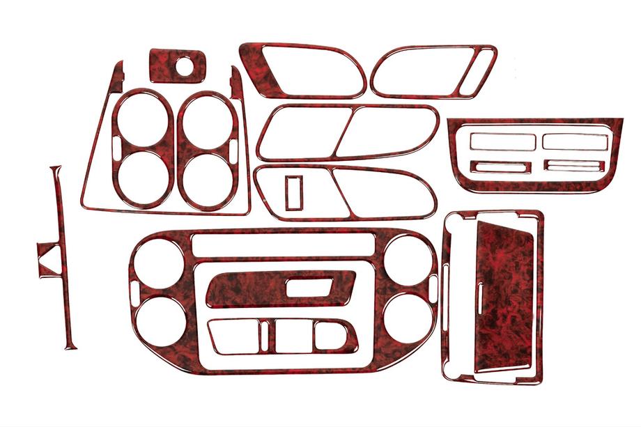 Volkswagen Tiguan 2007–2016 Obloge armaturne plošče (2011-2015) Aluminij Image