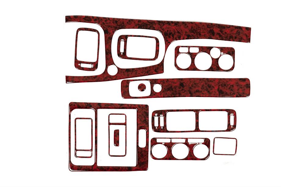 Volvo V70 1997–2000 Obloge armaturne plošče Aluminij Image