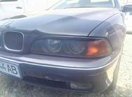BMW serije 5 E39 1996–2003 Veke za žaromete (2 kos, črne) fotografija 3
