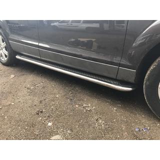 Stranske stopnice Maydos V2 (2 kosa, aluminij/nerjavno jeklo) Audi Q7 2005–2015 fotografija 3