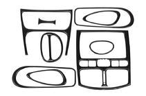Hyundai Santa Fe 1 2000–2006 Obloge armaturne plošče Aluminij fotografija 1