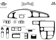 Kia Carnival 2002–2013 Obloge armaturne plošče fotografija 2