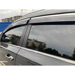 Vetrni deflektorji oken s kromiranim okrasnim trakom (4 kos, Niken) Kia Sportage 2015–2021 fotografija 2