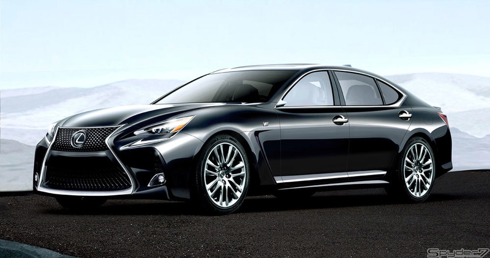 Lexus bo predstavil najmočnejšo limuzino LS