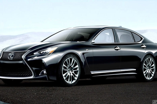 Lexus bo predstavil najmočnejšo limuzino LS