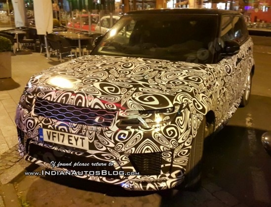 Novi Range Rover Sport opažen na cestah v Nemčiji
