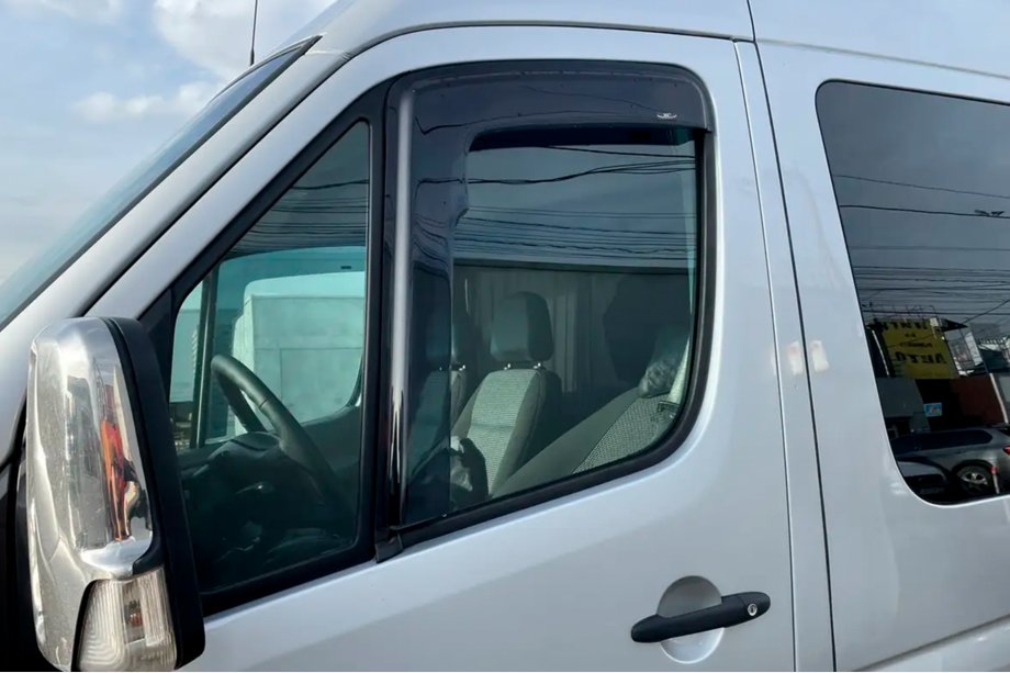 Mercedes Sprinter W906 2006–2018 Lepljeni vetrni deflektorji za okna (2 kos, HIC) Fotografija 7