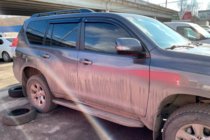 Lexus GX460 2009–2023 Vetrni deflektorji za okna 11 cm (4 kos, HIC) fotografija 11