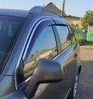 Chevrolet Captiva 2006–2019 Vetrni deflektorji oken s kromirano letvico (4 kos, Niken) fotografija 4