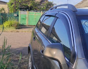 Chevrolet Captiva 2006–2019 Vetrni deflektorji oken s kromirano letvico (4 kos, Niken) fotografija 5