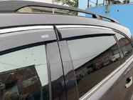 Chevrolet Captiva 2006–2019 Vetrni deflektorji oken s kromirano letvico (4 kos, Niken) fotografija 3