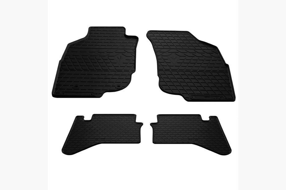 Toyota Hilux 2006–2015 Gumijasti tepihi za potniški prostor (4 kosi, Stingray Premium) Image