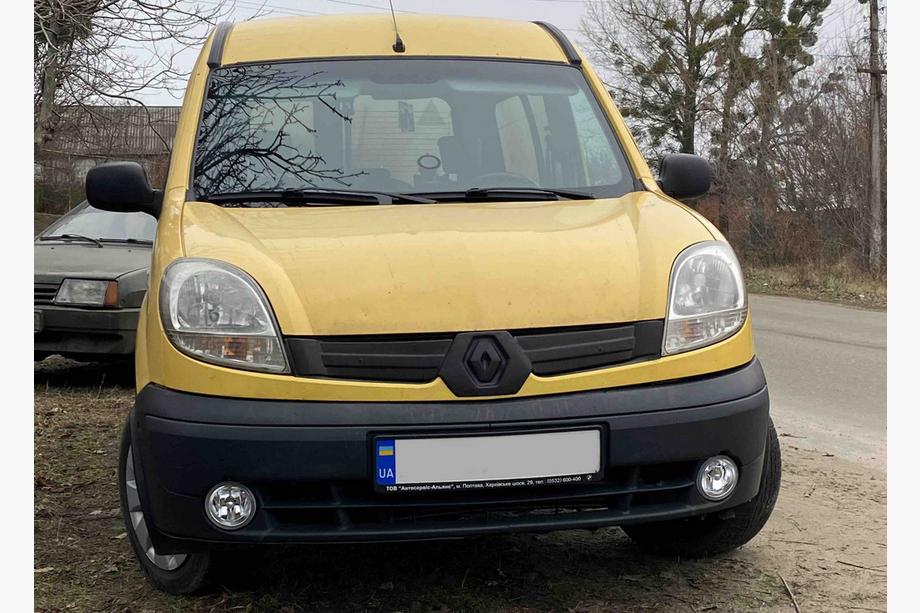 Renault Kangoo 1998–2008 Zgornja zimska maska (2003-2008) Fotografija 3