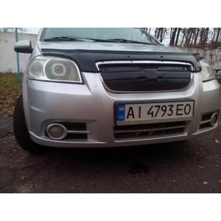 Zimska maska hladilnika Chevrolet Aveo T250 2005–2011 fotografija 2