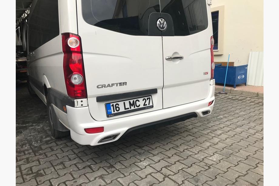 Mercedes Sprinter W906 2006–2018 Maska zadnjega odbijača V2 (za lakiranje) Image