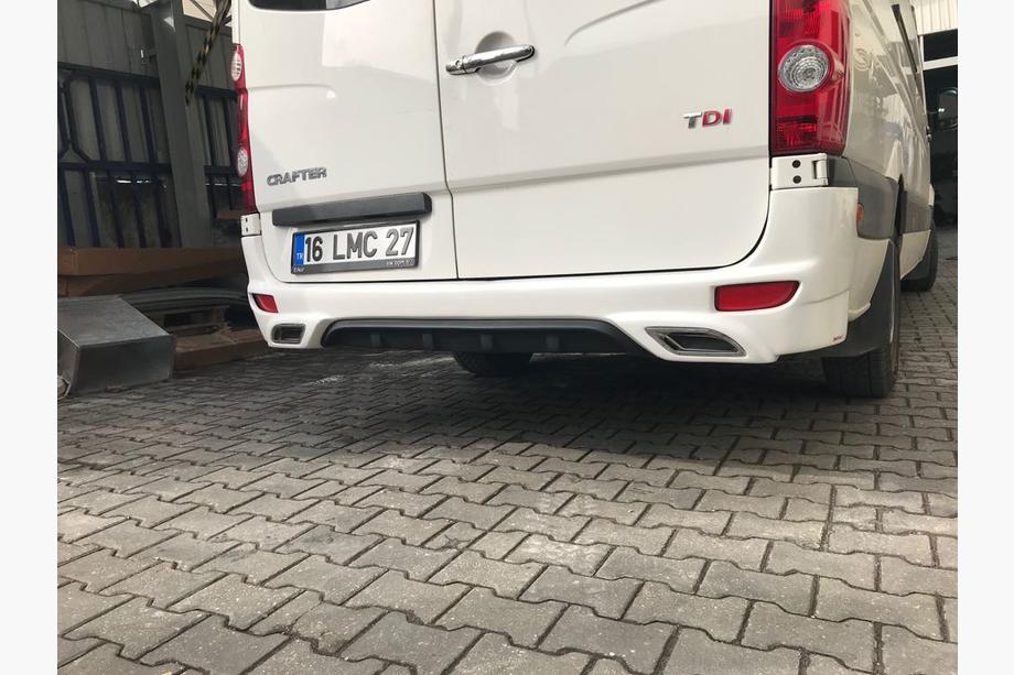 Volkswagen Crafter 2006–2016 Maska zadnjega odbijača V2 (za lakiranje) Image