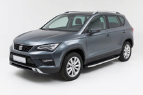 Seat Ateca 2016– Stranske stopnice Fullmond (2 kos, aluminij) fotografija 1