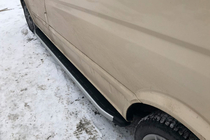 Mercedes Vito/V-razred W447 2014– Stranske stopnice Fullmond (2 kos, aluminij) Dolga medosna razdalja fotografija 3