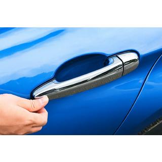 Kromirane obloge kljuk vrat (4 kosi, nerjavno jeklo) BMW Serija 5 E60/E61 2003–2010 fotografija 4