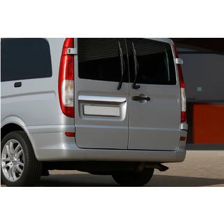 Okrasna letev nad registrsko tablico (2-vratna, nerjavno jeklo) Mercedes Vito W639 2004–2014 fotografija 1