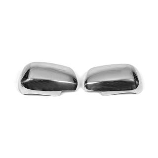 Kromirani pokrovi ogledal (2 kosa, nerjavno jeklo) Toyota Hilux 2006–2015 fotografija 2