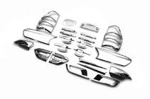 Ford Ranger 2011–2022 Komplet okrasnih oblog 2015+ (krom ABS) fotografija 1