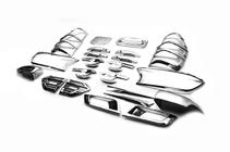 Ford Ranger 2011–2022 Komplet okrasnih oblog 2015+ (krom ABS) fotografija 4