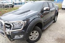 Ford Ranger 2011–2022 Zaščitne letve vrat OmsaLine (4 kosi, ABS) fotografija 3