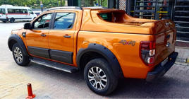Ford Ranger 2011–2022 Zaščitne letve vrat OmsaLine (4 kosi, ABS) fotografija 2