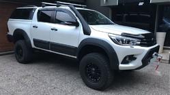 Toyota Hilux 2015– Razširitve kolesnih lokov (2015–2020, ABS, pritrjene z vijaki) fotografija 8