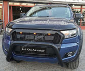 Ford Ranger 2011–2022 Sprednja maska z LED V2 Črna fotografija 5
