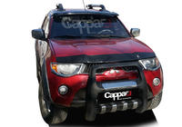 Mitsubishi L200 2006–2015 Senčnik za vetrobransko steklo (črn, na okvirju) fotografija 6