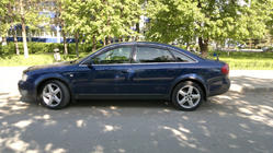 Audi A6 C5 2001–2004 Obrobe kolotekov (4 kosi, črne) fotografija 2