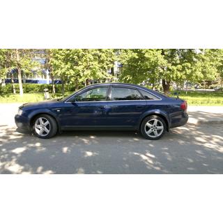 Obrobe kolotekov (4 kosi, črne) Audi A6 C5 2001–2004 fotografija 2