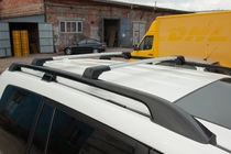 Peugeot 3008 2008–2016 Prečne palice za strešne nosilce brez ključa Flybar V1 (2 kos) fotografija 1