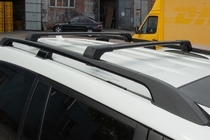 Renault Sandero 2007–2013 Prečne letve za standardne strešne sani brez ključa (2 kos) fotografija 11