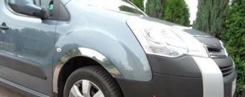 Citroen Berlingo 2008–2018 Nerjaveče obrobe blatnikov (4 kosi) fotografija 9
