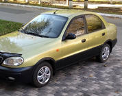 Chevrolet Lanos 1998–2017 Obrobe kolotekov (4 kosi, črne) fotografija 1