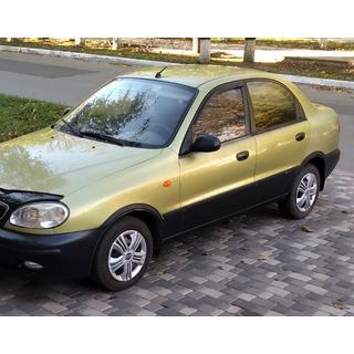 Obrobe kolotekov (4 kosi, črne) Chevrolet Lanos 1998–2017 fotografija 1