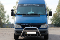 Mercedes Sprinter W901/902/903/904/905 1995–2006 Sprednji zaščitni lok WT004 (inox) 2000–2006 fotografija 1