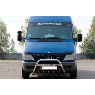 Sprednji zaščitni lok WT004 (inox) Mercedes Sprinter W901/902/903/904/905 1995–2006 fotografija 1