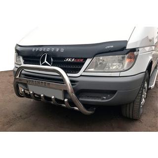 Sprednji zaščitni lok WT004 (inox) Mercedes Sprinter W901/902/903/904/905 1995–2006 fotografija 4