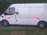 Ford Transit 1991–2000 Obrobe kolotekov (4 kosi, črne) fotografija 1