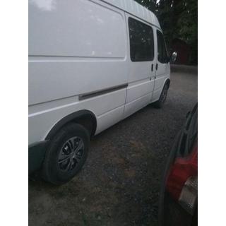 Obrobe kolotekov (4 kosi, črne) Ford Transit 1991–2000 fotografija 4