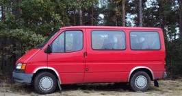 Ford Transit 1991–2000 Nerjaveče obrobe blatnikov (4 kosi) fotografija 5